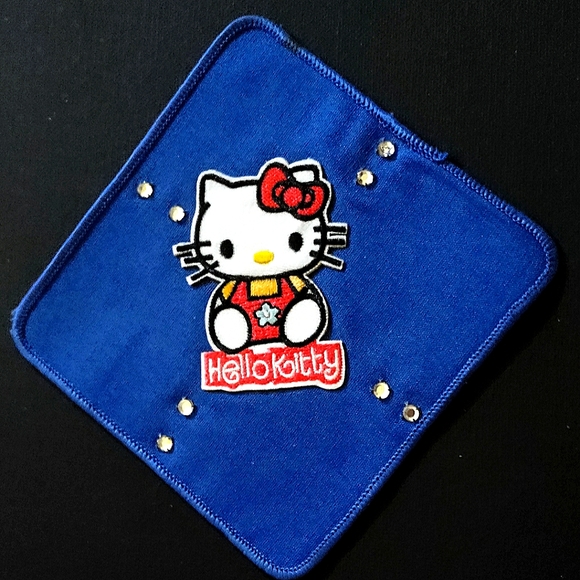NEW Hello Kitty Patch/Emblem/Appliqué! 6" inches. Crystals. Rare One. Sew-On - Picture 4 of 4